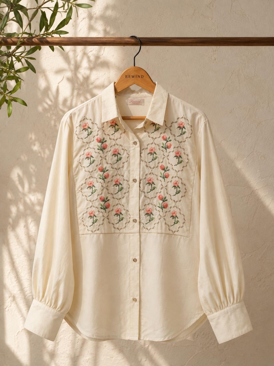 The Morning Dew Shirt - Pearl Edit