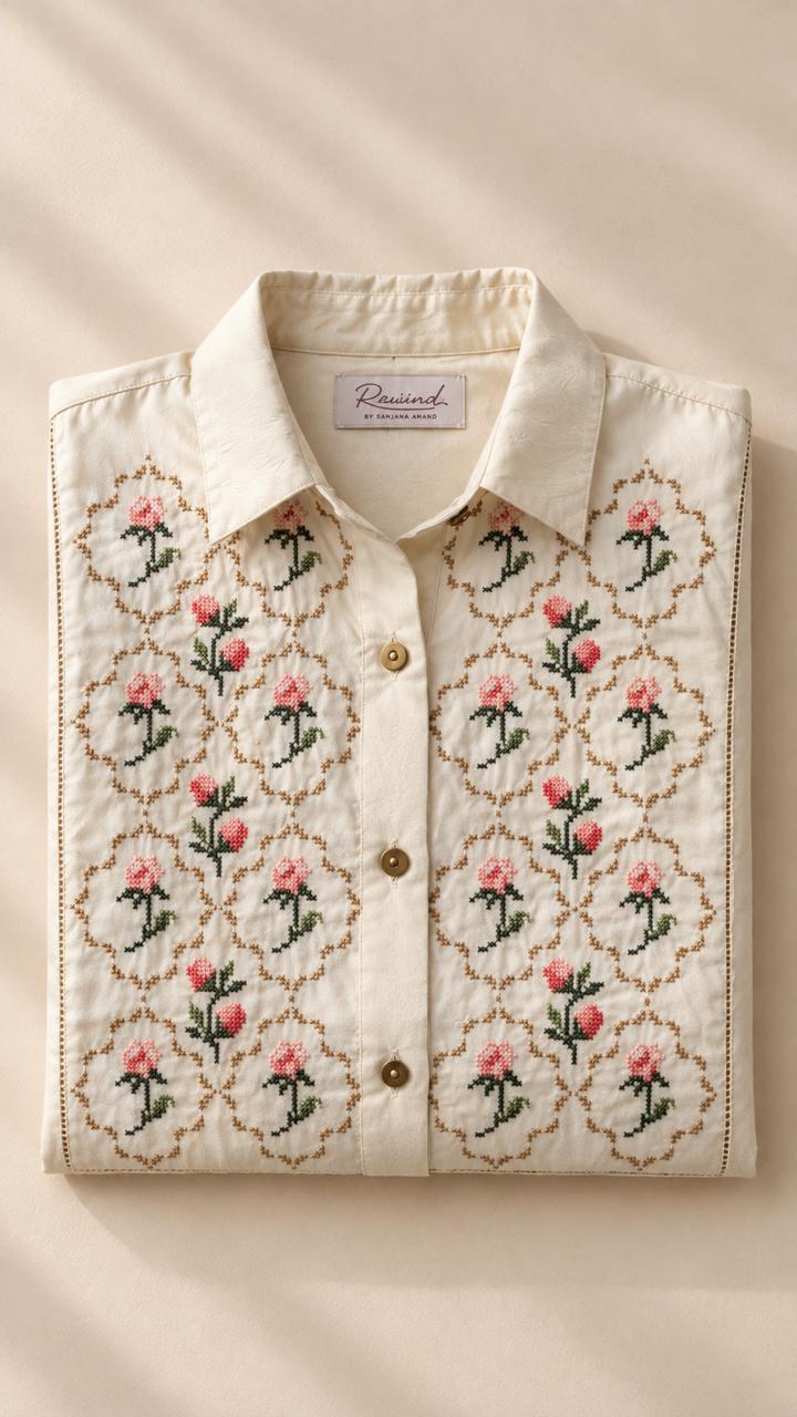The Morning Dew Shirt - Pearl Edit