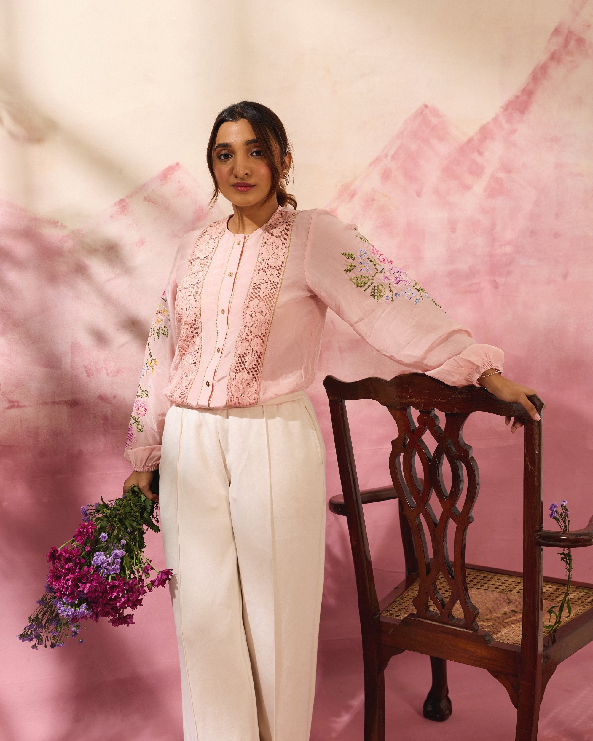Rosewood Letter Shirt