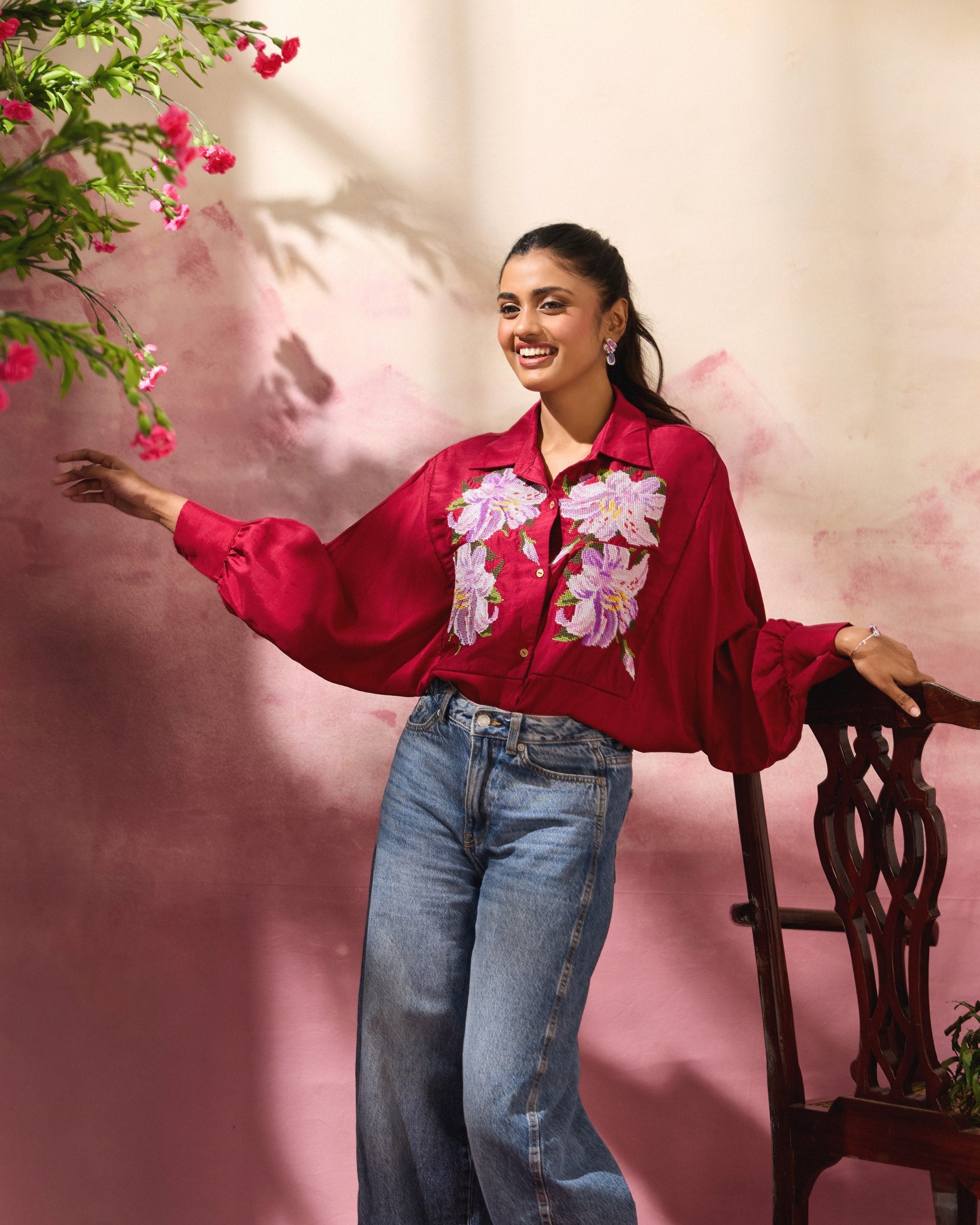 Scarlet Lily Shirt