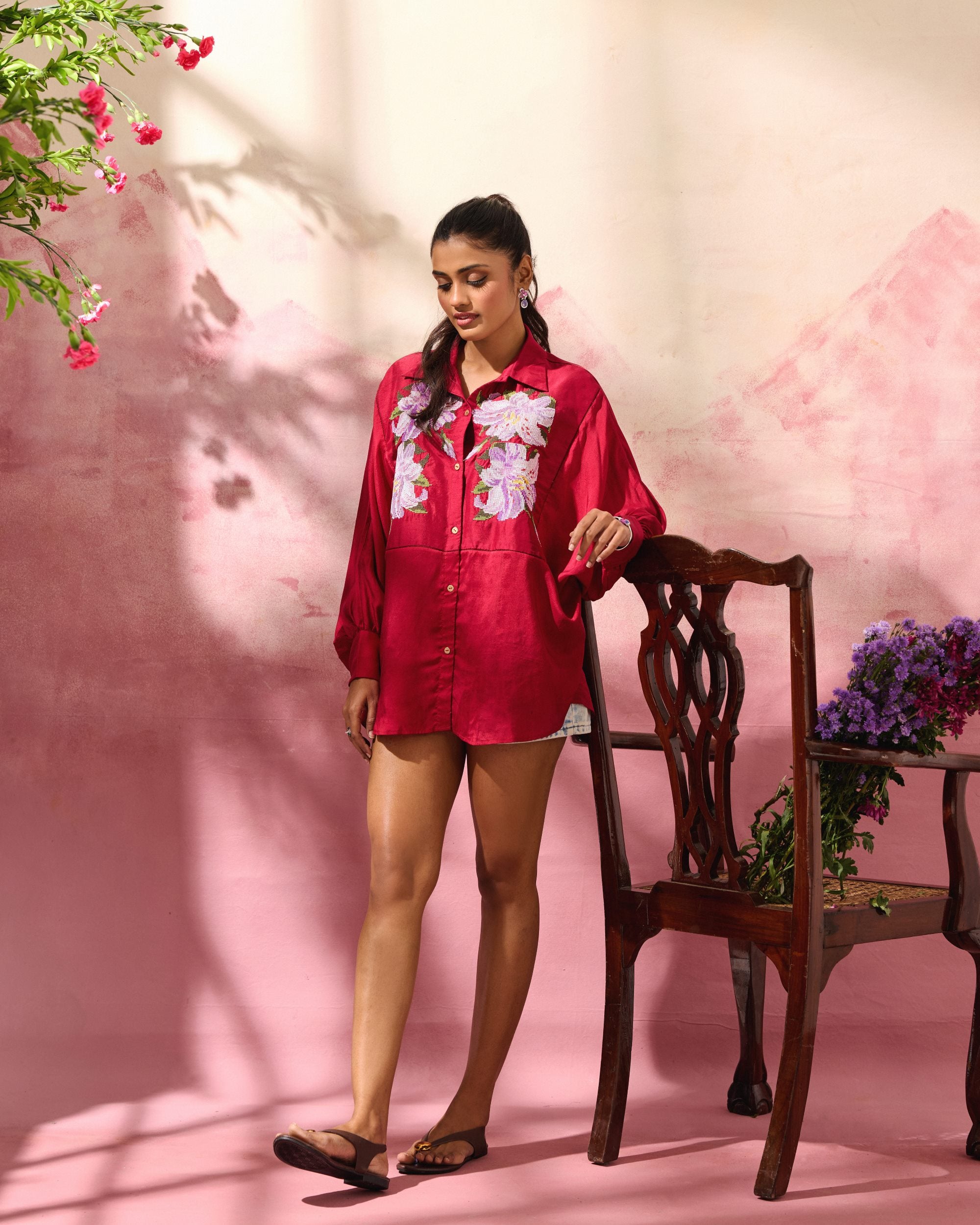 Scarlet Lily Shirt
